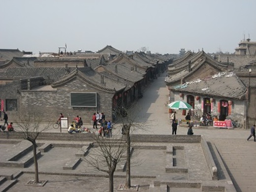 平遙古城鳥瞰