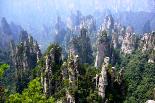 天子山