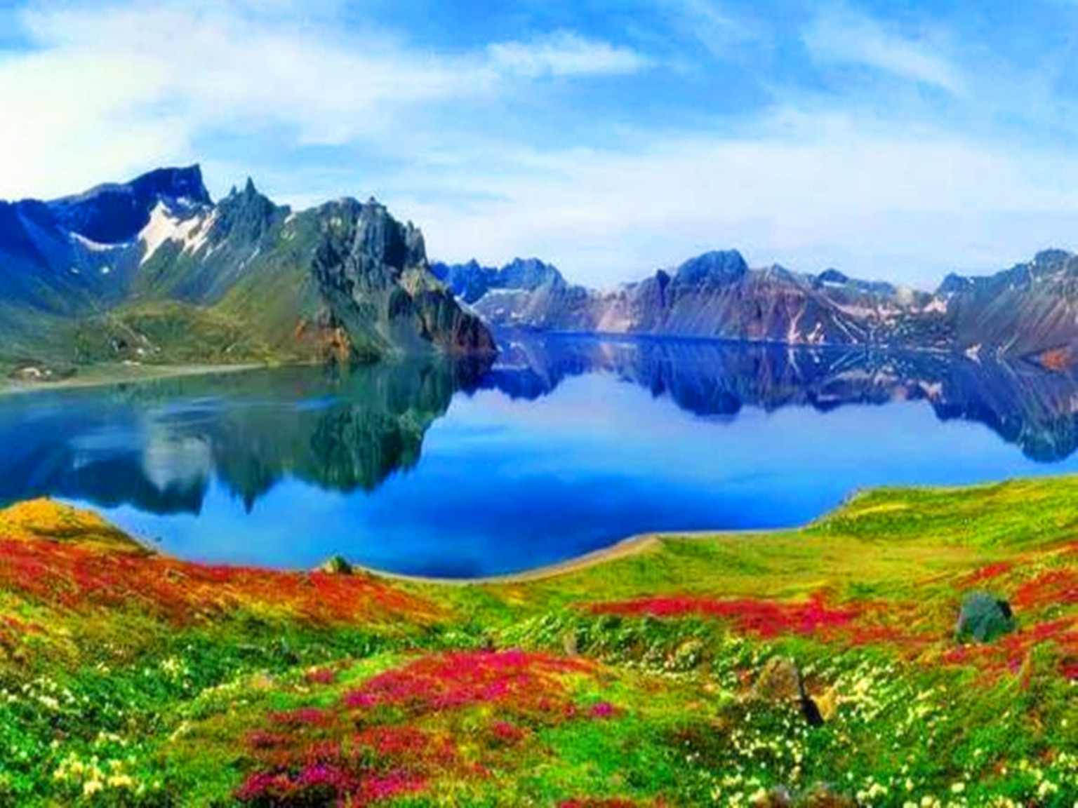 【5鑽】感受22度的夏天‧深度暢遊長白山雙坡8天團 長白山【VIP全程免排隊】(北坡+西坡+峽谷+瀑布+溫泉)、舉世奇觀~紅海灘、大關東文化園(親手採挖人參)、瀋陽故宮、清永陵、朝鮮族村落