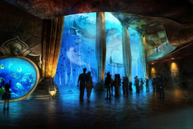 Atlantis Sanya Hotel-水族館